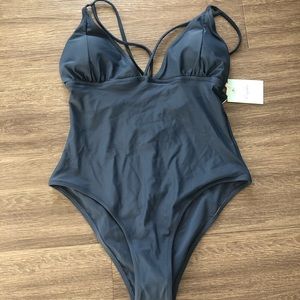 Brand New Cupshe one piece- navy